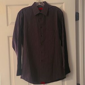 Alfani fitted button-down dress shirt